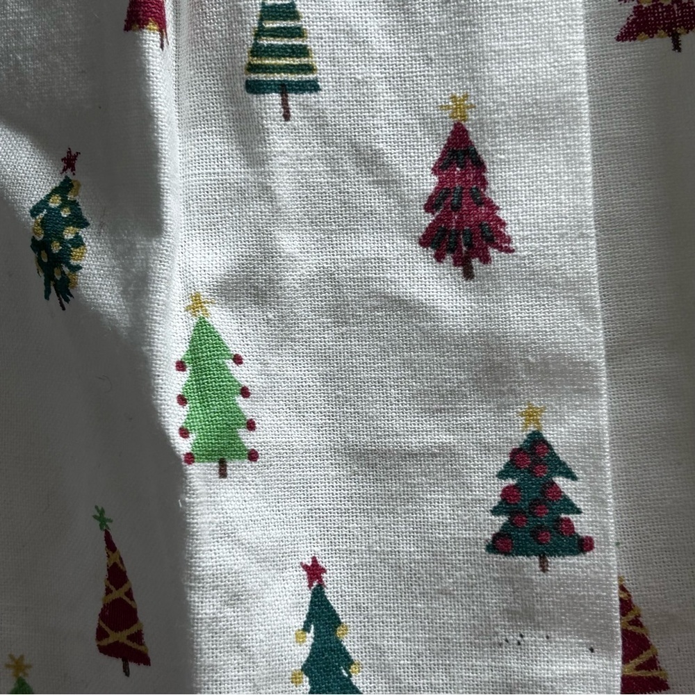 Holiday Tree Pattern Kitchen Baking Cooking Apron - Picture 3 of 9